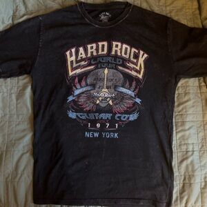 Vintage Style Hard Rock Cafe T-shirt Oversized X-small New York City Authentic